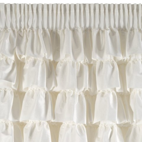 Vorhang AURA weiß 140x270 Kräuselband