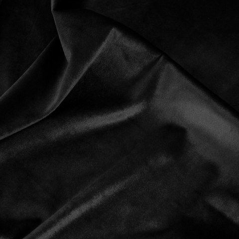 Vorhang AURA schwarz 140x270 Kräuselband