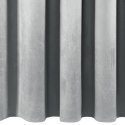 Vorhang AURA silber 140x250 Ösen
