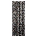 Vorhang BECKY schwarz ZI 140x250 Ösen