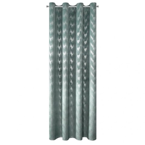 Vorhang BIANKA hellblau 140x250 Ösen