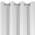 Vorhang BLACKOUT weiß 135x250 Ösen