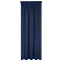 Vorhang BLACKOUT dunkelblau 135x270 Kräuselband
