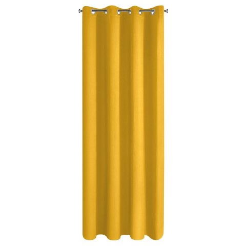 Vorhang BLACKOUT gelb 135x250 Ösen