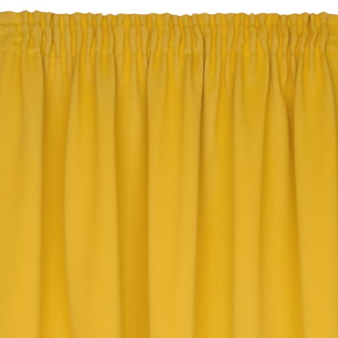 Vorhang BLACKOUT gelb 135x270 Kräuselband
