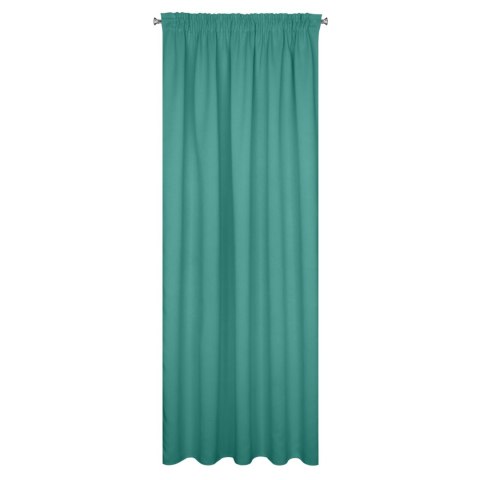 Vorhang BLACKOUT türkis 135x270 Kräuselband