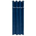 Vorhang CAR 1 dunkelblau 140x250 Ösen