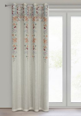 Vorhang CARA NAT orange 140x250 Ösen