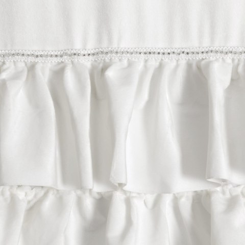 Vorhang CARLI weiß 140x250 Ösen
