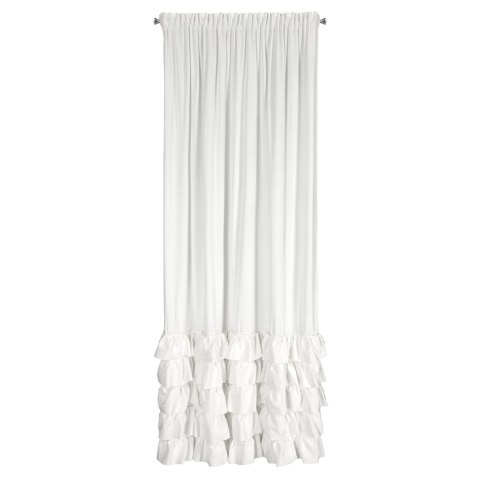 Vorhang CARLI weiß 140x250 Kräuselband