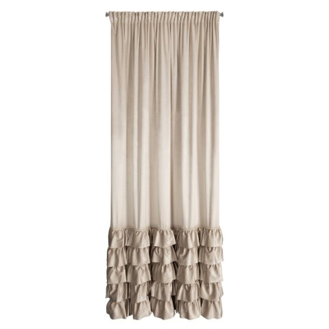Vorhang CARLI beige 140x270 Kräuselband