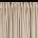 Vorhang CARLI beige 140x270 Kräuselband