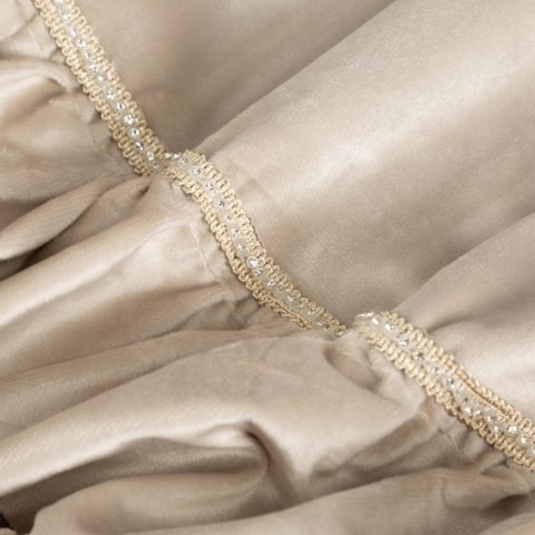 Vorhang CARLI beige 140x270 Kräuselband