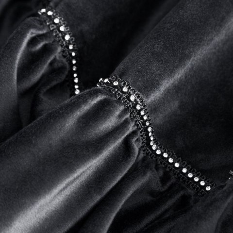 Vorhang CARLI schwarz 140x250 Ösen