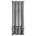 Vorhang CARLI silber 140x250 Ösen