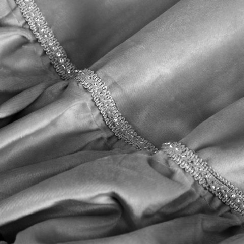 Vorhang CARLI silber 140x250 Ösen