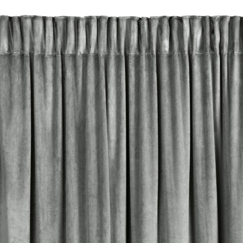 Vorhang CARLI silber 140x250 Kräuselband