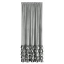 Vorhang CARLI silber 140x270 Kräuselband