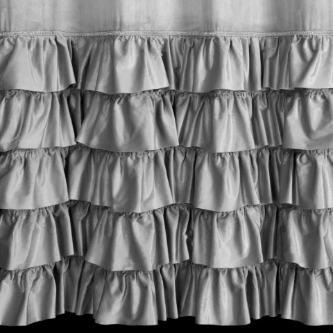 Vorhang CARLI silber 140x270 Kräuselband