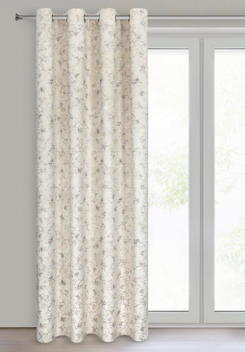 Vorhang CARMELA hellBE 140x250 Ösen