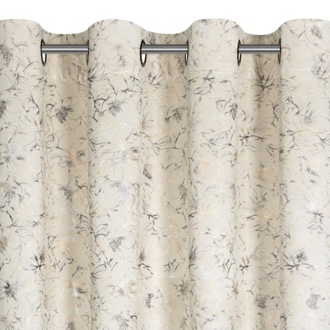 Vorhang CARMELA hellBE 140x250 Ösen