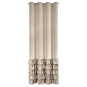 Vorhang DANI beige 140x250 Ösen