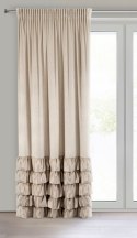 Vorhang DANI beige 140x270 Kräuselband