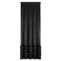 Vorhang DANI schwarz 140x270 Kräuselband