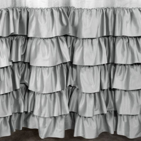 Vorhang DANI silber 140x270 Kräuselband