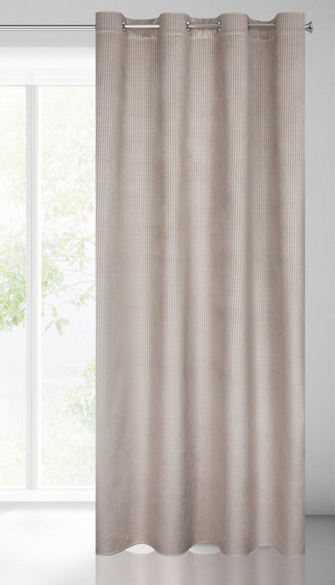 Vorhang DARCY beige 140x250 Ösen