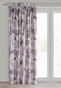 Vorhang DAVOS 2 lila 140X270 Kräuselband Tunnelzug