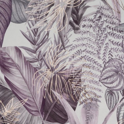 Vorhang DAVOS 2 lila 140X270 Kräuselband Tunnelzug