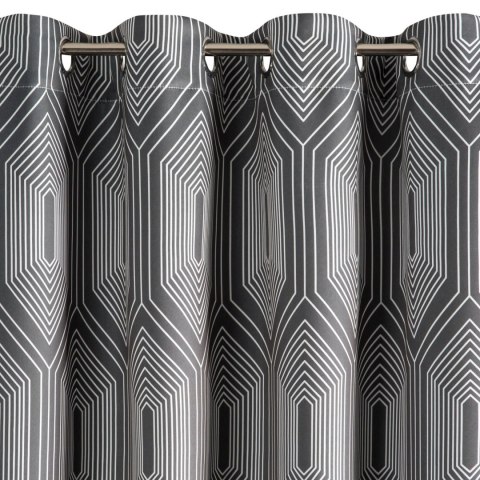 Vorhang DIADEMweiß 140x250 Ösen