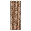 Vorhang DIANA orange 140x250 Ösen