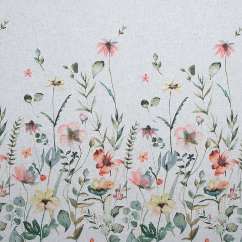 Vorhang DOLLY weiß grün 140x270 Kräuselband