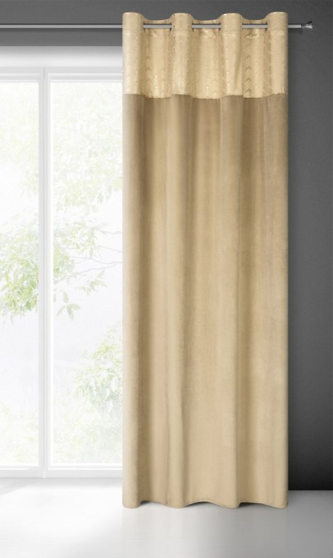 Vorhang ELein beige SZA 140x250 Ösen