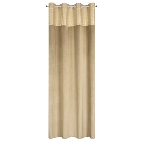 Vorhang ELein beige SZA 140x250 Ösen