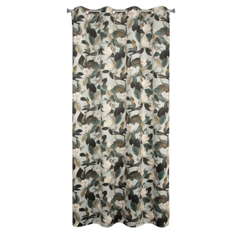 Vorhang ELeinI olvigrün 140x250 Ösen