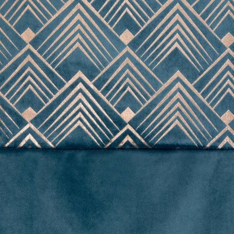 Vorhang ELein blau SZA 140x250 Ösen