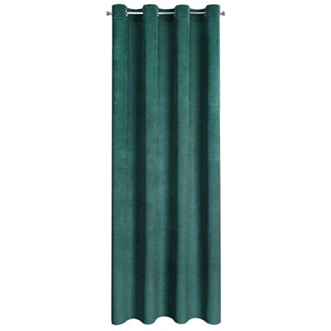 Vorhang ELIZA dunkelminze 140x250 Ösen