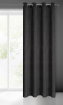Vorhang ELIZA schwarz 140x250 Ösen