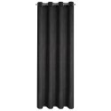 Vorhang ELIZA schwarz 140x250 Ösen