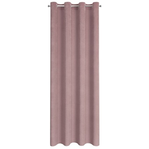 Vorhang ELIZA altrosaR 140x250 Ösen