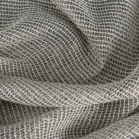 Vorhang EMILIA silber 140x270 Kräuselband