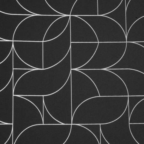 Vorhang EVI schwarz silber 140x250 Ösen