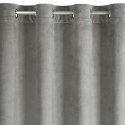 Vorhang FARGO silber 140x250 Ösen