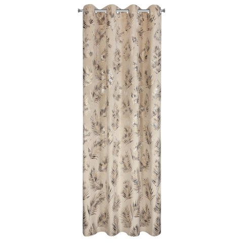 Vorhang GLORIA2 beige 140x250 Ösen