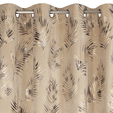 Vorhang GLORIA2 beige 140x250 Ösen