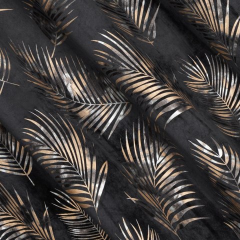 Vorhang GLORIA2 schwarz 140x250 Ösen