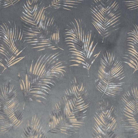 Vorhang GLORIA2 stahl 140x250 Ösen